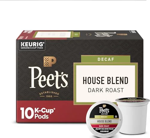 Relaxed Coffee Pods Dark Roast 10 Count First-Class