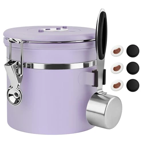 Fine Crafted Coffee Canister Airtight Contemporary