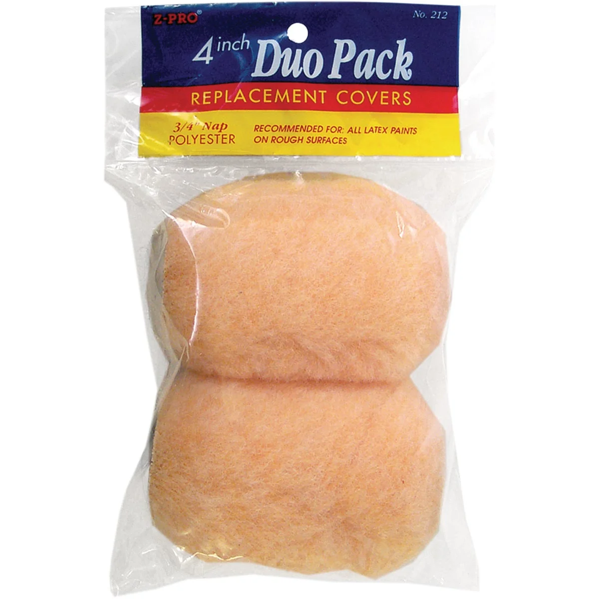 First-Class Premier Z-Pro 4 In. x 3 4 In. Polyester Knit Fabric Roller Cover 2-Pack Sustainable