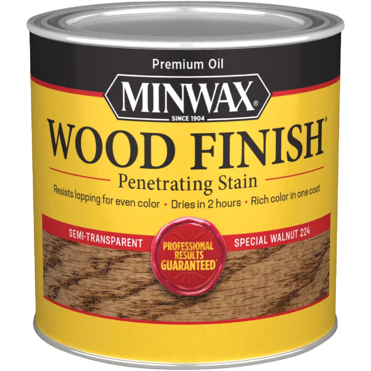 Consistent Minwax Wood Finish Penetrating Stain Special Walnut 1 2 Pt. Top-Quality