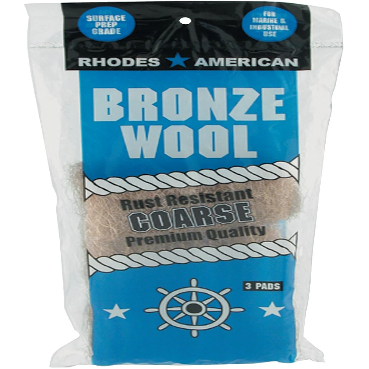 Safe Homax Coarse Bronze Wool 3-Pack Soft