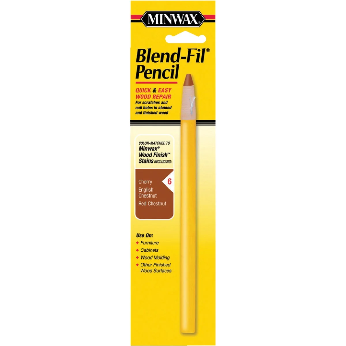 Dependable Minwax Blend-Fil Color Group 6 Touch-Up Pencil High-Quality