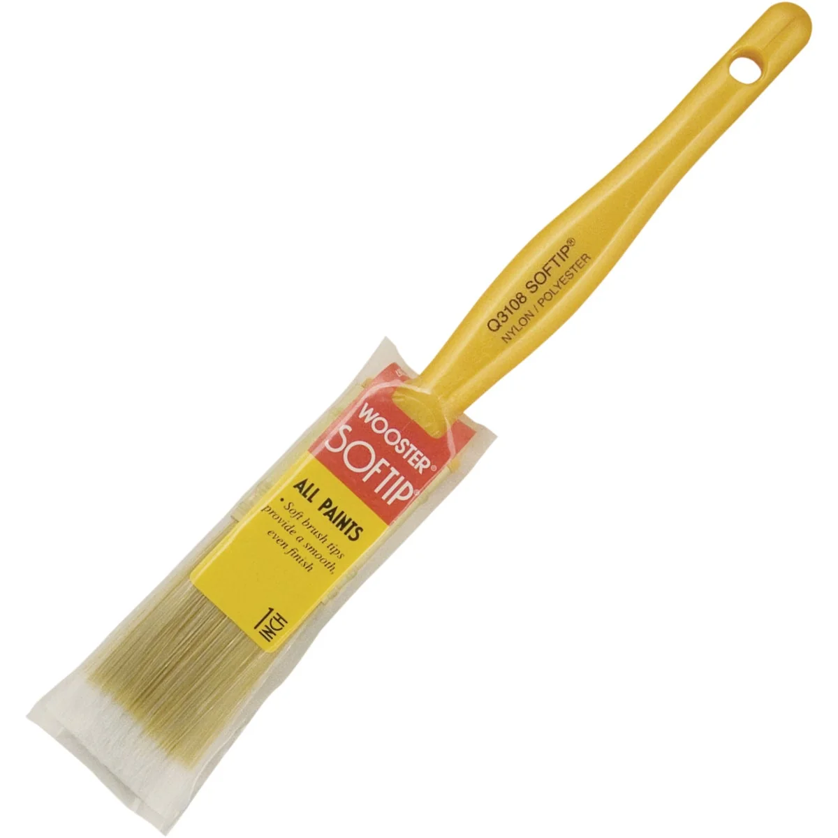 Effective Wooster Softip 1 In. Flat Sash Paint Brush Sophisticated