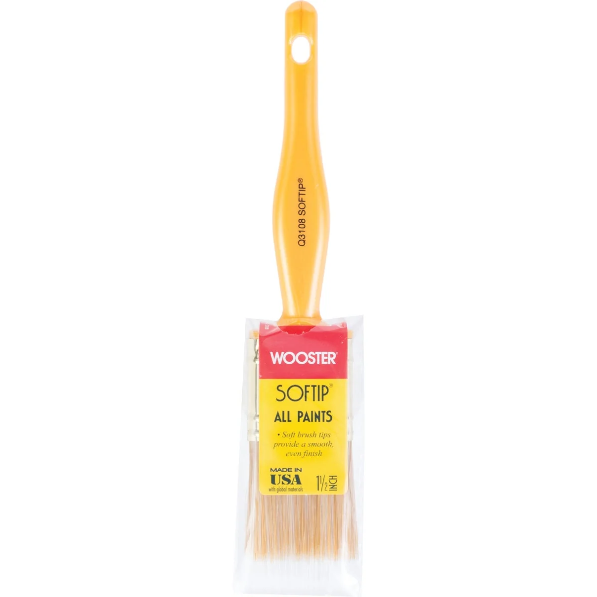 Premium Wooster Softip 1-1 2 In. Flat Sash Paint Brush Smooth