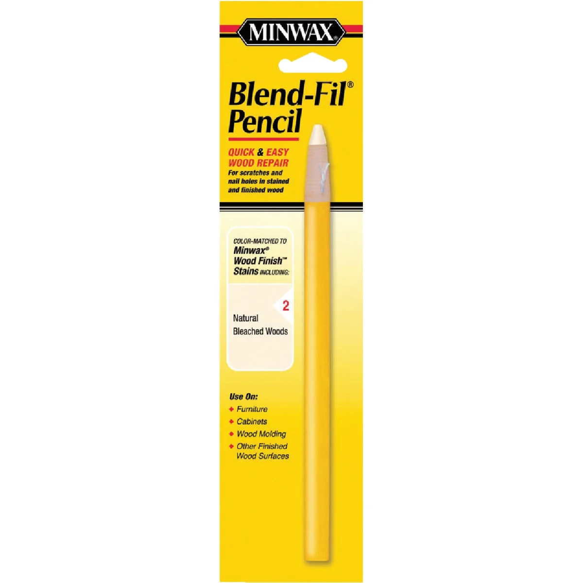 High-Quality Minwax Blend-Fil Color Group 2 Touch-Up Pencil Safe