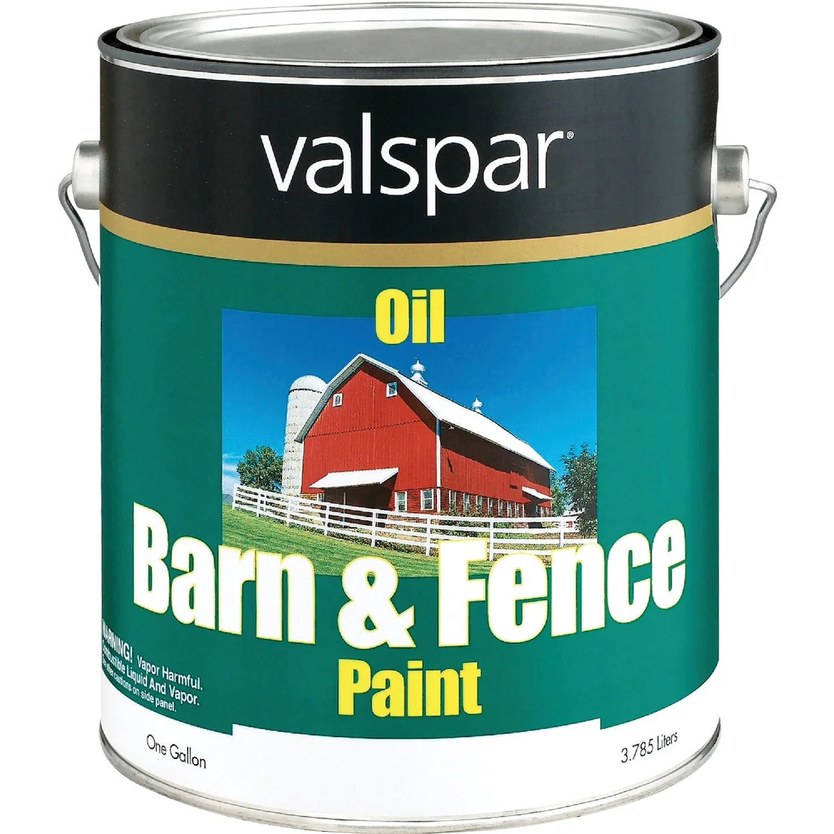 Certified Valspar Oil Paint Primer In One Low Sheen Barn Fence Paint White 1 Gal. Natural