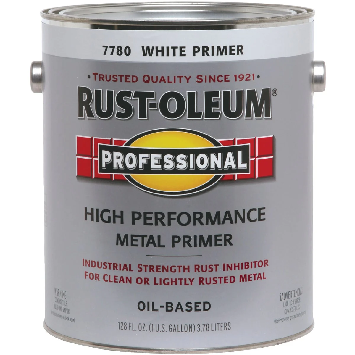 Trendy Rust-Oleum Professional High Performance Metal Primer White 1 Gal. High-Quality