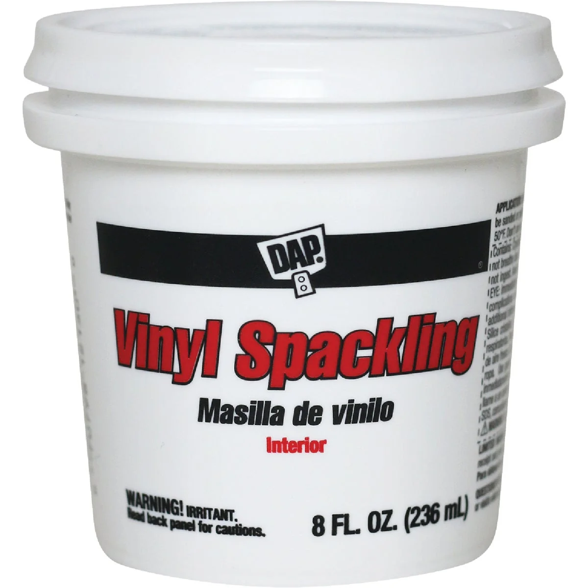 Relaxed DAP 1 2 Pt. Heavy-Duty Vinyl Interior Vinyl Spackling Compound Prestigious