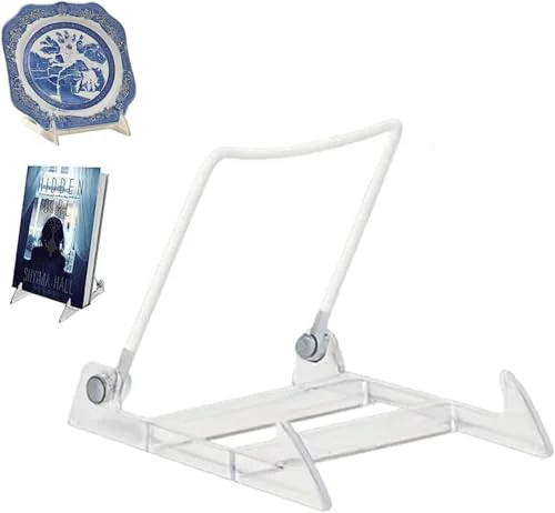 Trendy 3.5 White Acrylic Display Stand Made in USA Refined