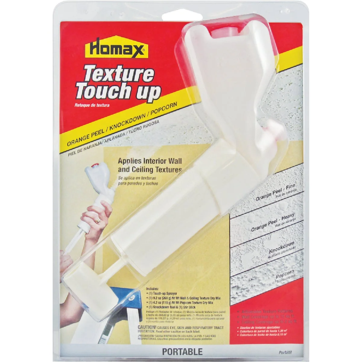 Lightweight Homax Ceiling Texture Popcorn Spray Touch-up Kit First-Class