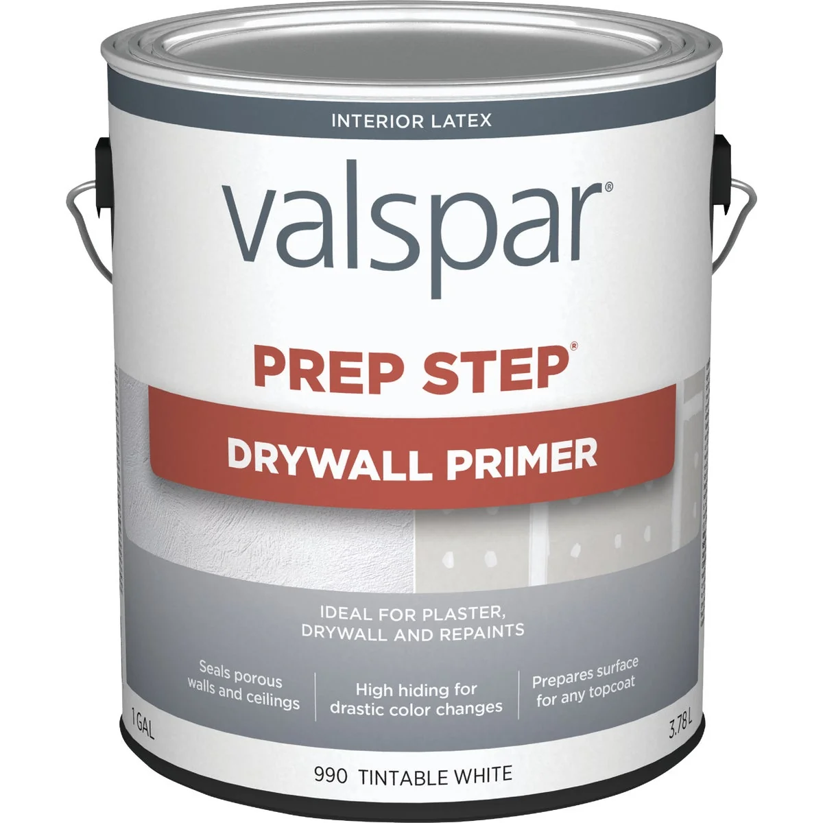 Expertly Made Valspar Prep-Step Interior Latex Wall Primer White 1 Gal. Healthy