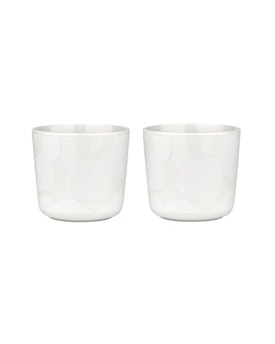 Innovative Oiva Unikko Coffee Cup Set of 2 2 Count Fashionable