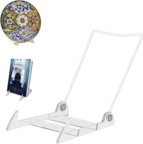Authentic 6.25 White Acrylic Display Stand Made in USA 48 Count Relaxed
