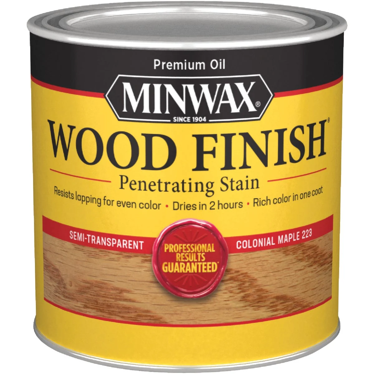 Organic Minwax Wood Finish Penetrating Stain Colonial Maple 1 2 Pt. Green