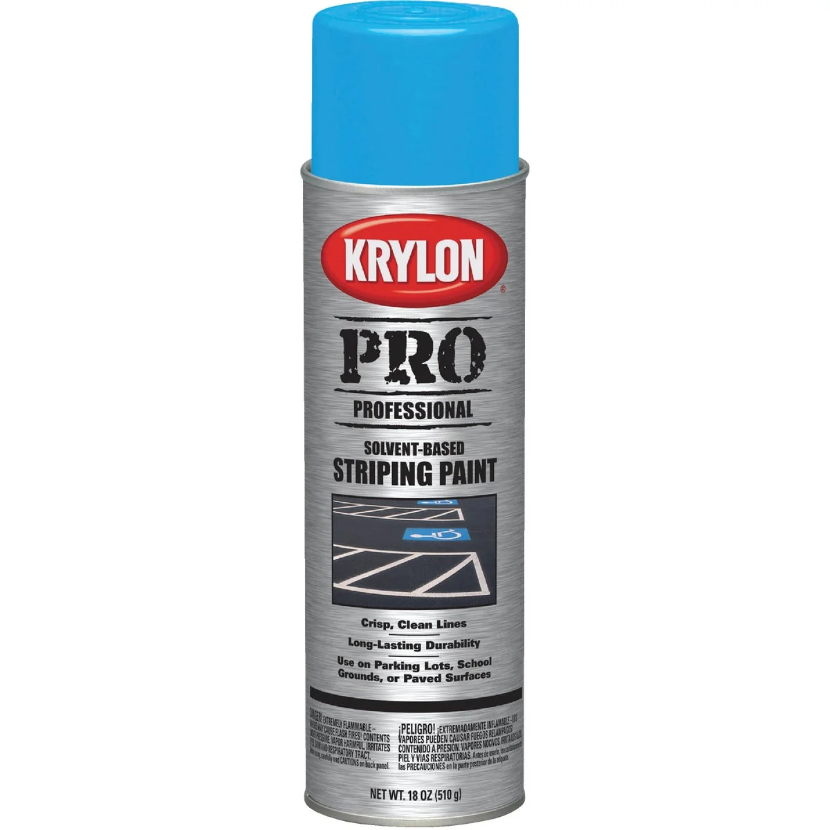 Optimized Krylon Handicap Blue 18 Oz. Professional Striping Paint Consistent