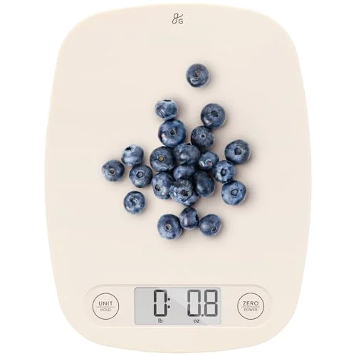 Next-Generation Food Scale Slim Compact Build Smooth