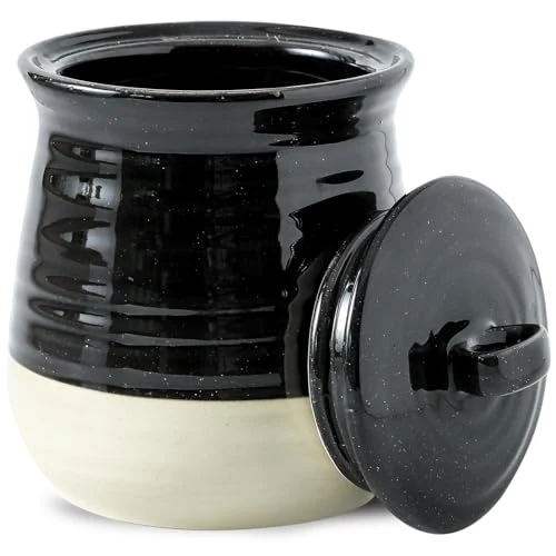Smooth Ceramic Food Storage Jar Comfortable