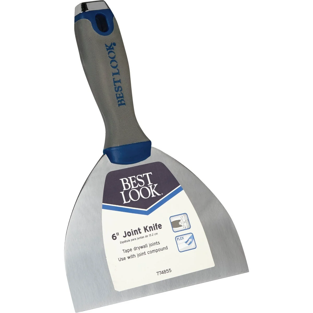 Premium Material Look 6 In. Flex Ergo Joint Knife Traditional