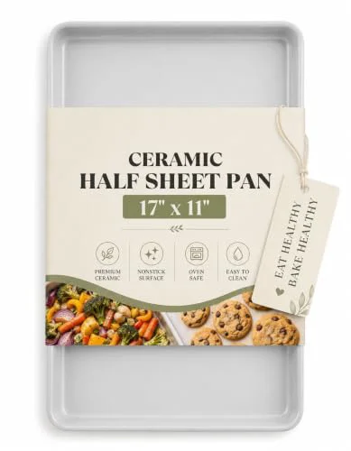 Relaxed Ceramic Baking Sheet Half Size 17 x11 Casual
