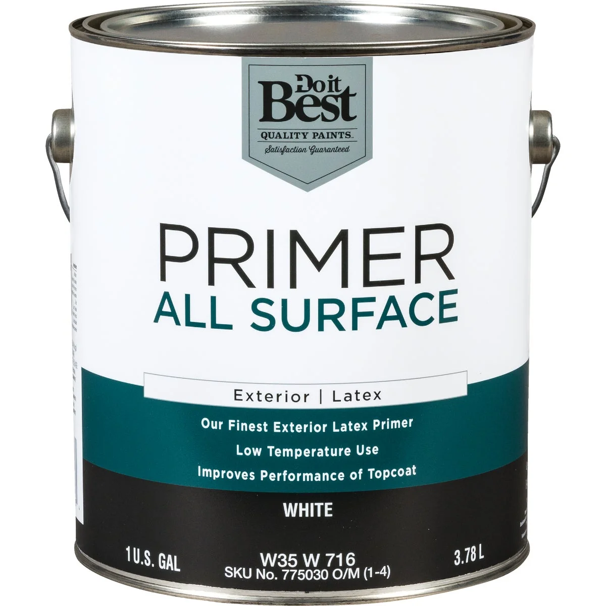 Next-Generation Do it White Exterior Primer 1 Gal. High-Grade