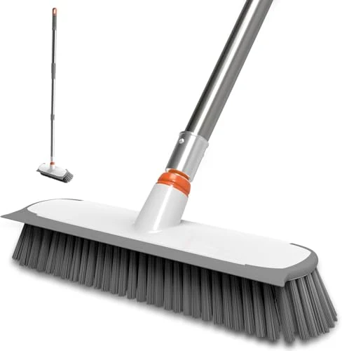 Recyclable Floor Scrub Brush with Long Handle Artisan