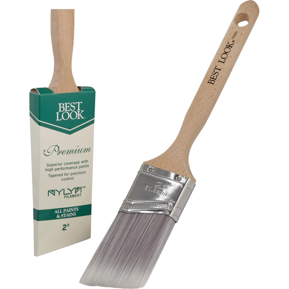 Practical Look Premium 2 In. Angle Nylyn Paint Brush Exclusive