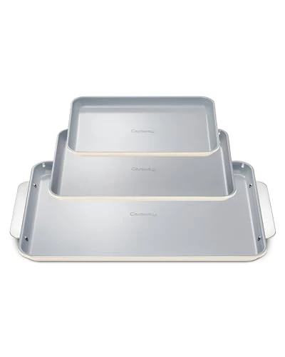 Detailed Non Stick Ceramic Baking Sheet Trio 3 Count Consistent