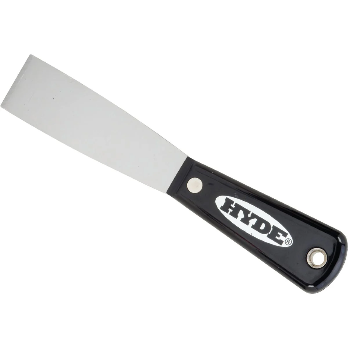 Smart Hyde Black Silver 1-1 4 In. Stiff Professional Putty Knife Detailed