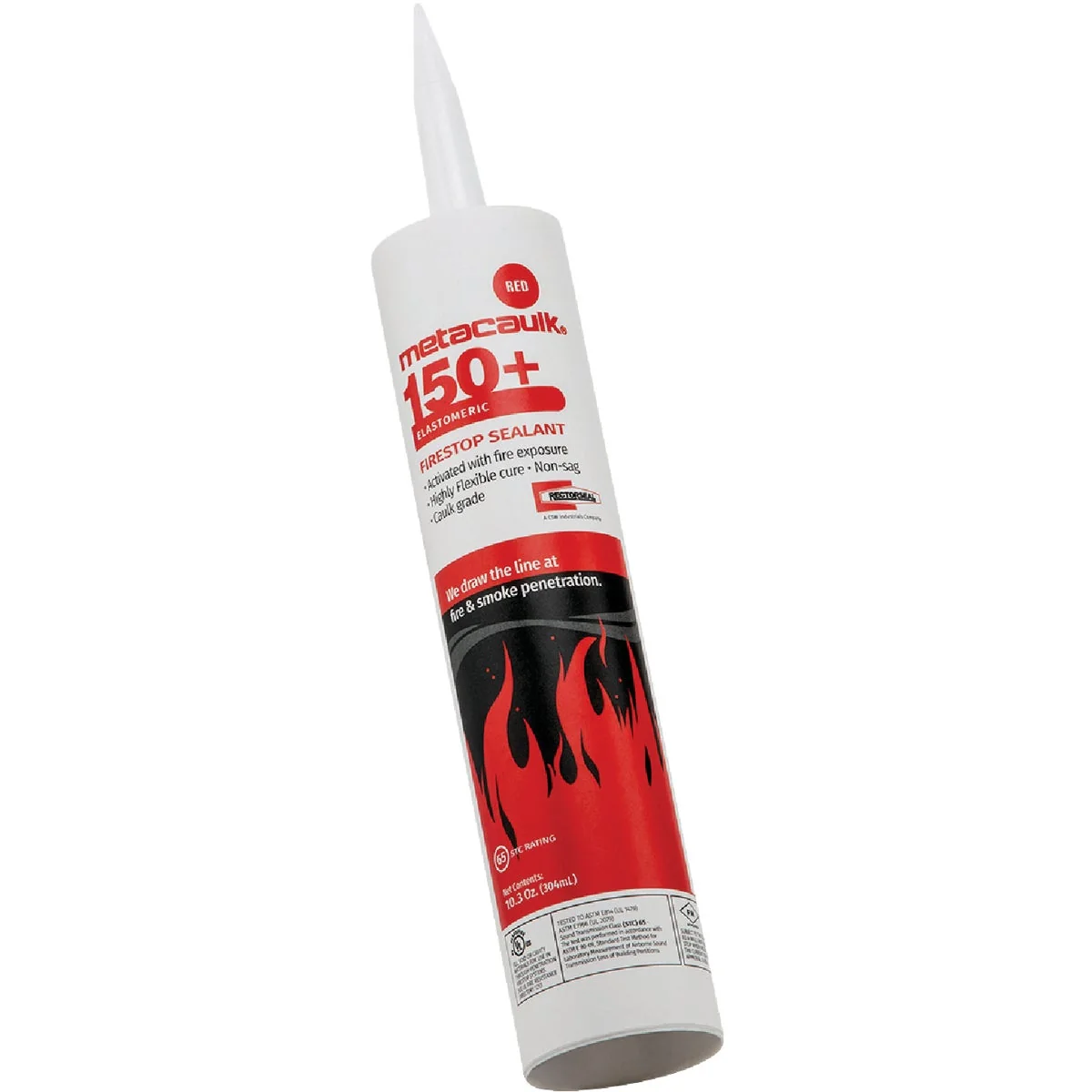 Environmentally Friendly Metacaulk MC 150 Red 10.3 Oz. Firestop Sealant Secure