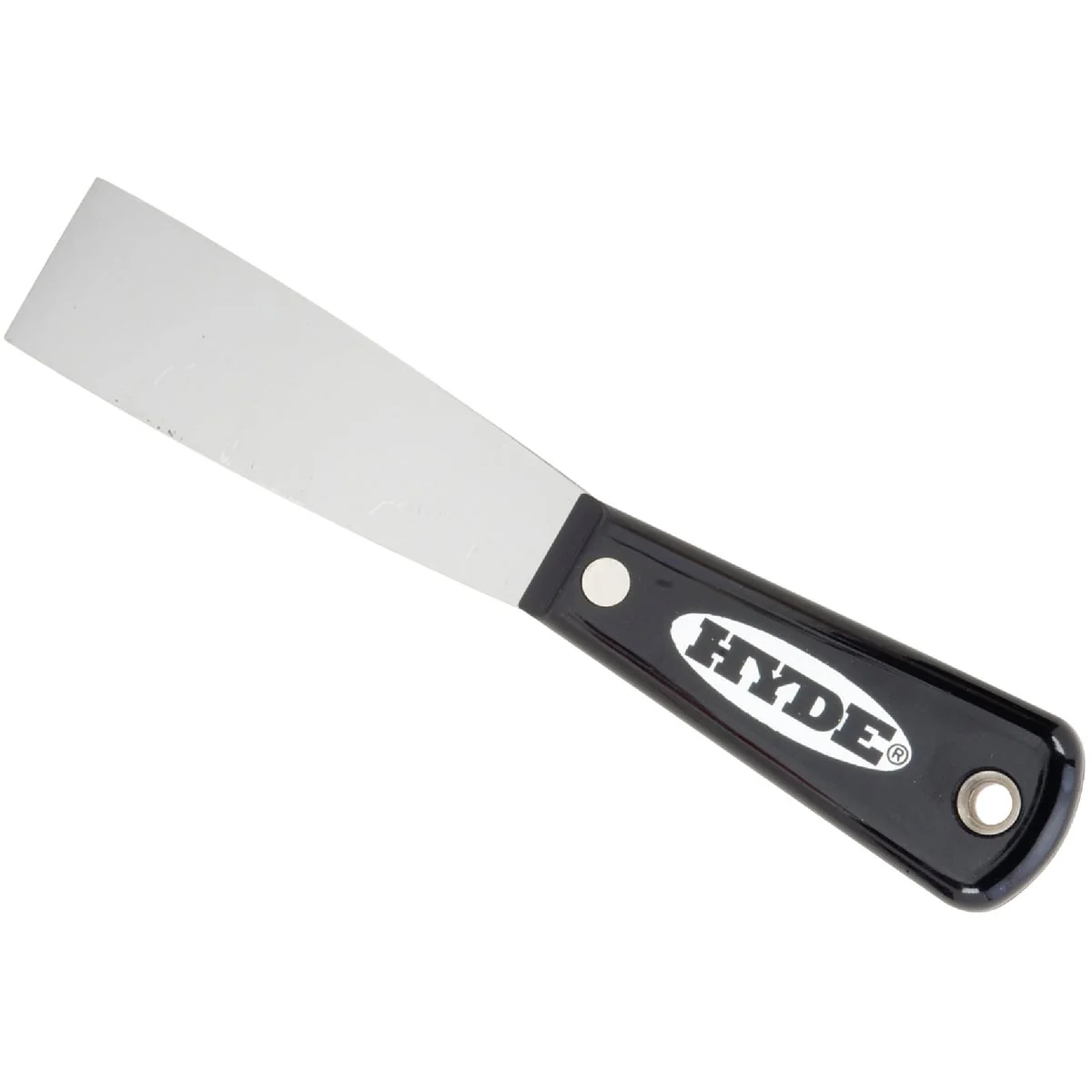 Casual Hyde Black Silver 1-1 4 In. Flex Professional Putty Knife Long-Lasting