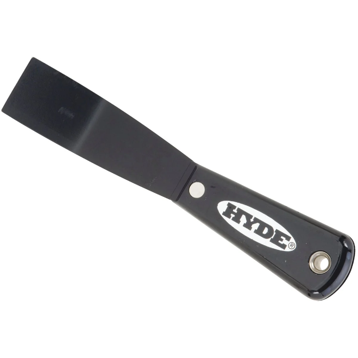 Artisan Hyde Black Silver 1-1 4 In. Bent Blade Putty Knife Relaxed