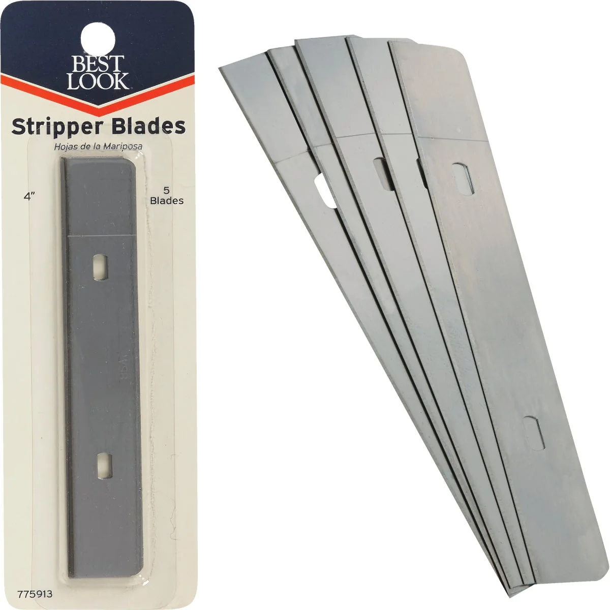 Eco-Friendly Look 4 In. Scraper Blade 5-Pack Practical