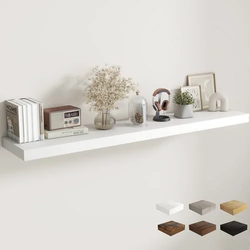 Expertly Made 72 Inch Floating Shelves Recyclable