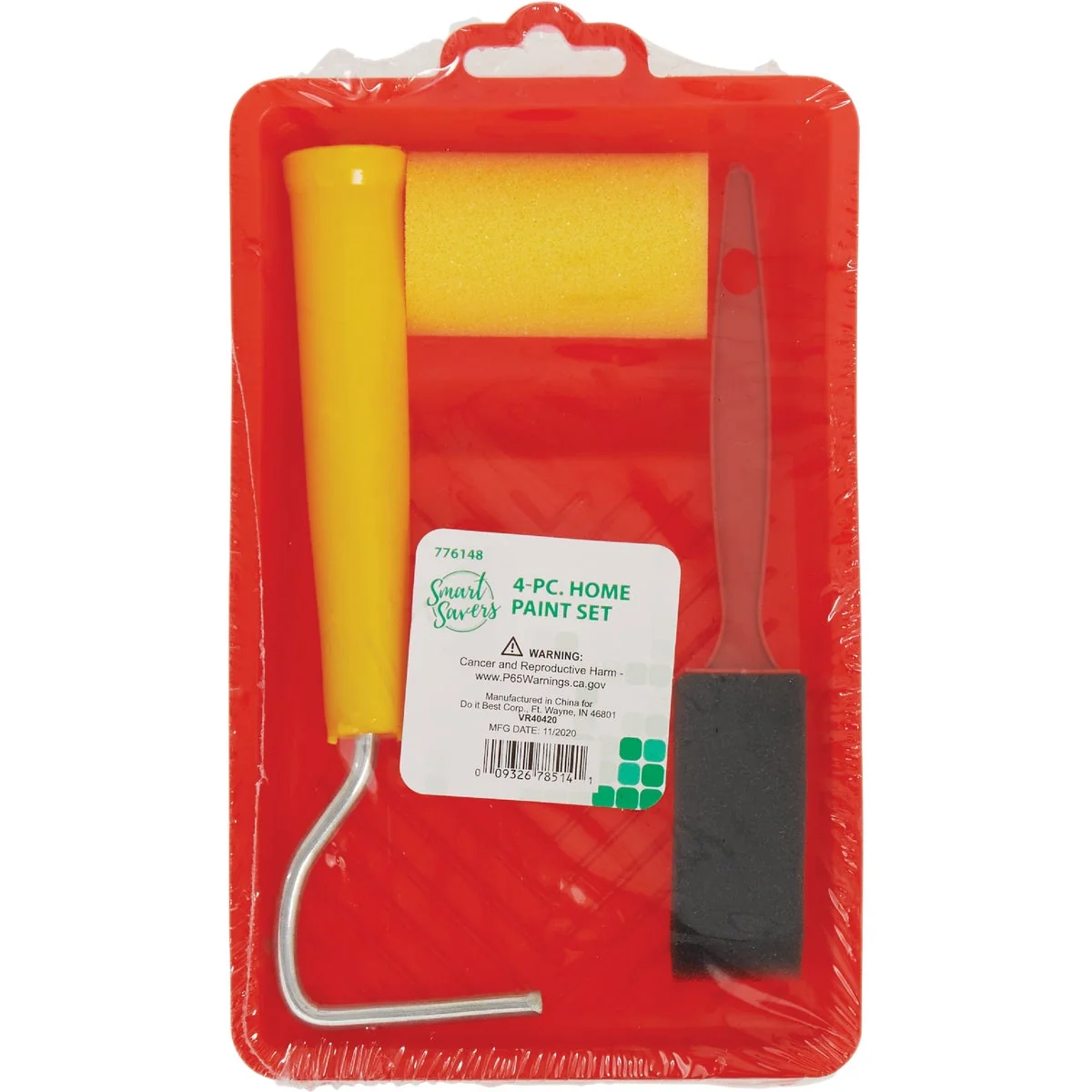 Fine Crafted Smart Savers 3 In. Trim Roller Kit 4-Piece Excellent