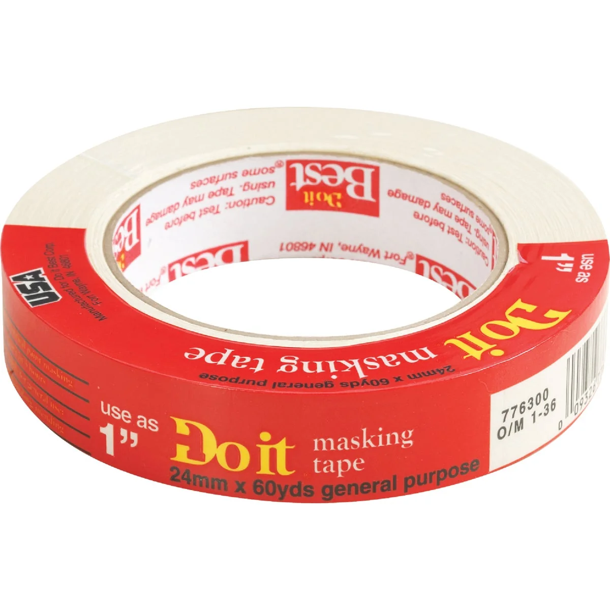 Crafted Do it 0.94 In. x 60 Yd. General-Purpose Masking Tape Efficient