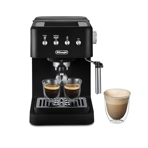 Safe De Longhi Classic Matte Black Espresso Machine Original Design