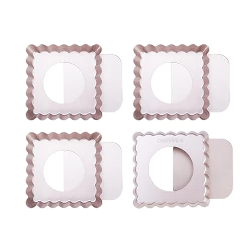 Quality Mini Square Tart Pan Set Natural