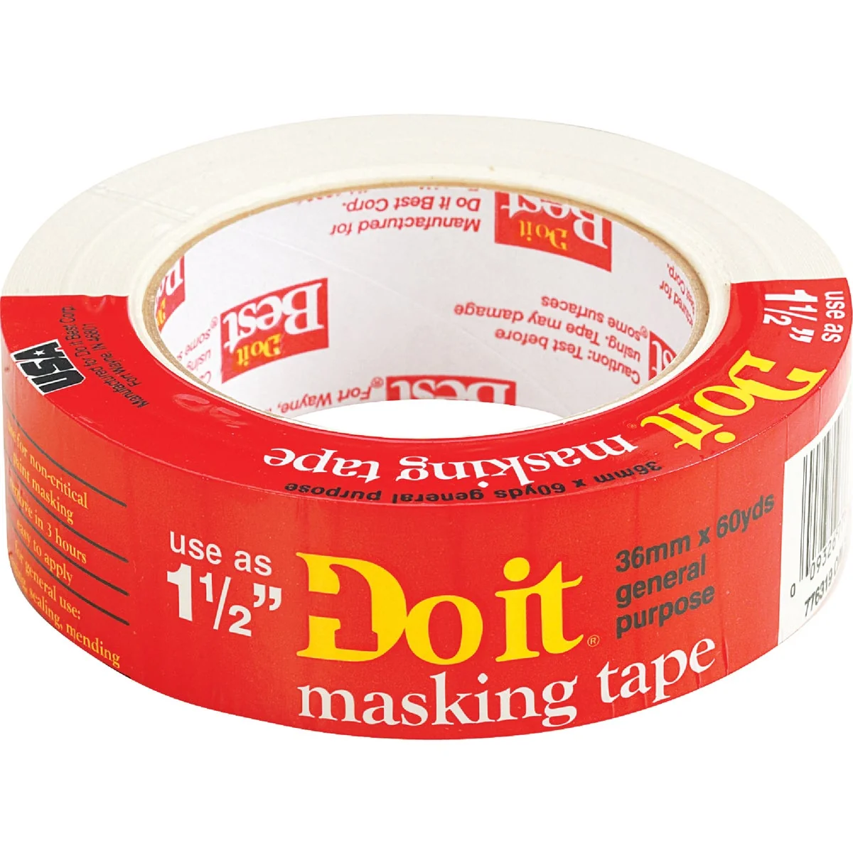 Practical Do it 1.41 In. x 60 Yd. General-Purpose Masking Tape Professional