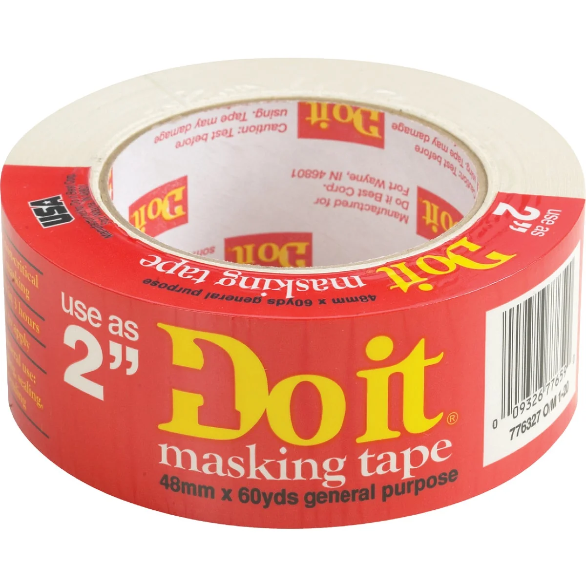 Elite Do it 1.88 In. x 60 Yd. General-Purpose Masking Tape Specialty