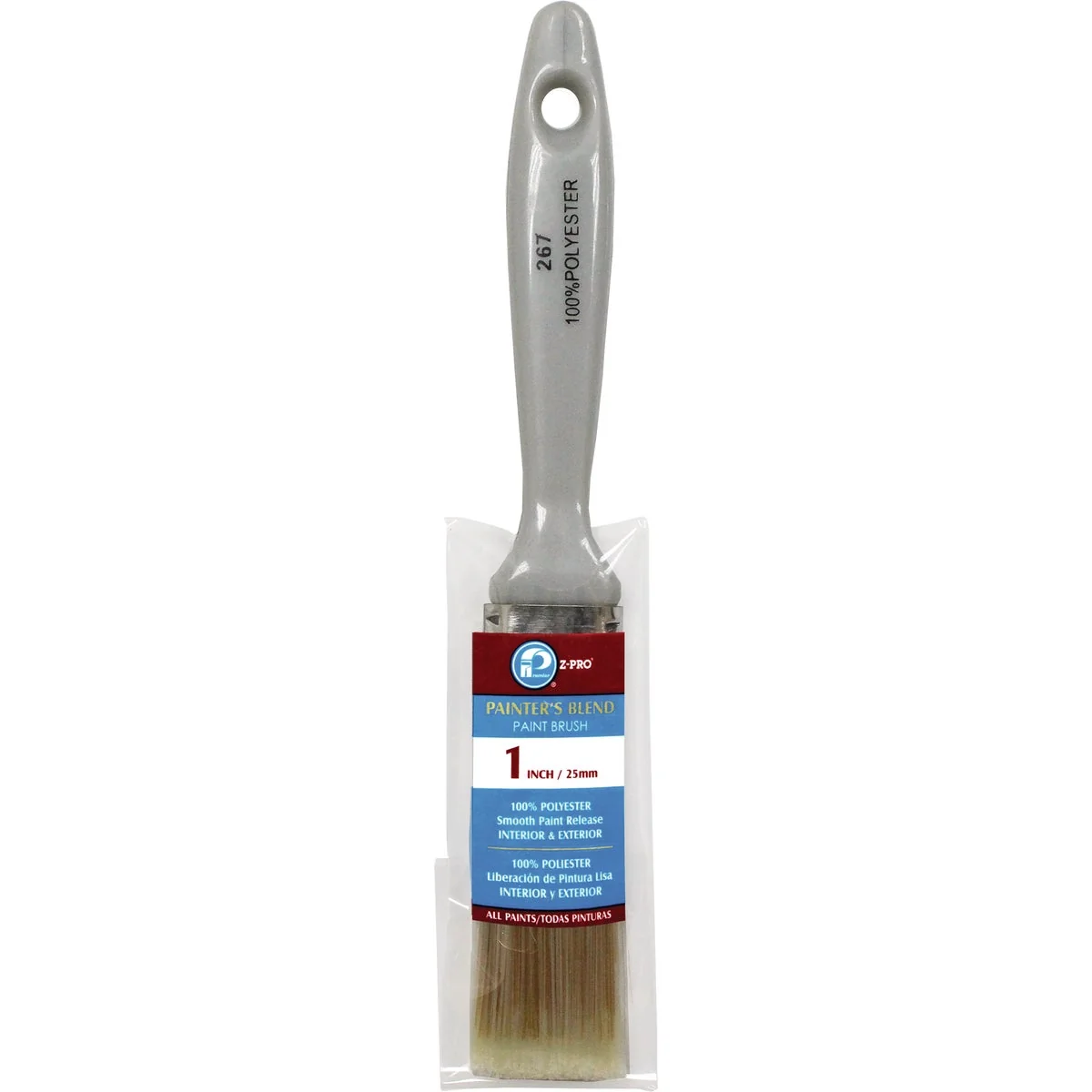 Verified Premier Painter's Blend 1 In. Flat Paint Brush Enhanced