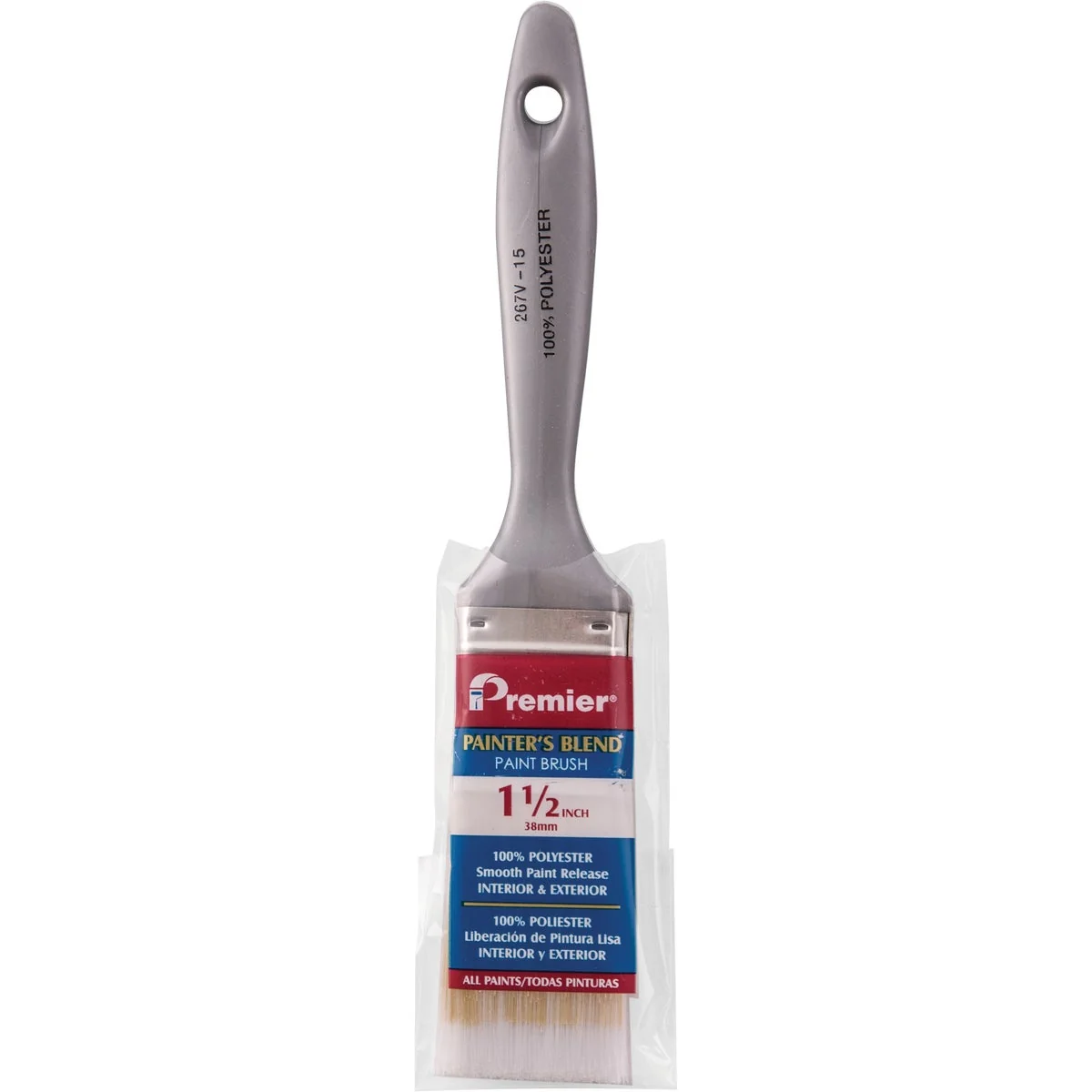 Soft Premier Painter's Blend 1-1 2 In. Flat Paint Brush Enhanced