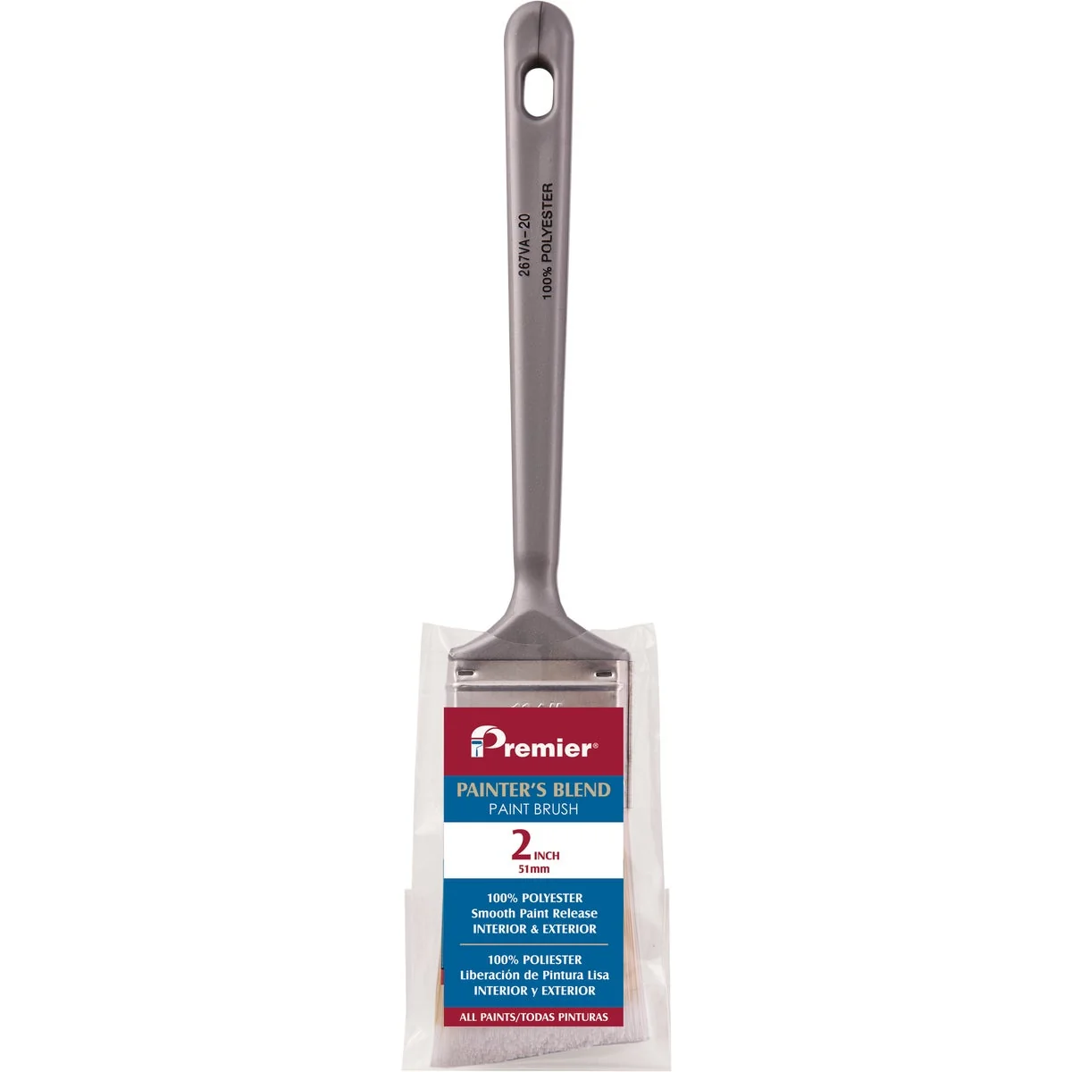 Green Premier Painter's Blend 2 In. Angle Sash Paint Brush Verified