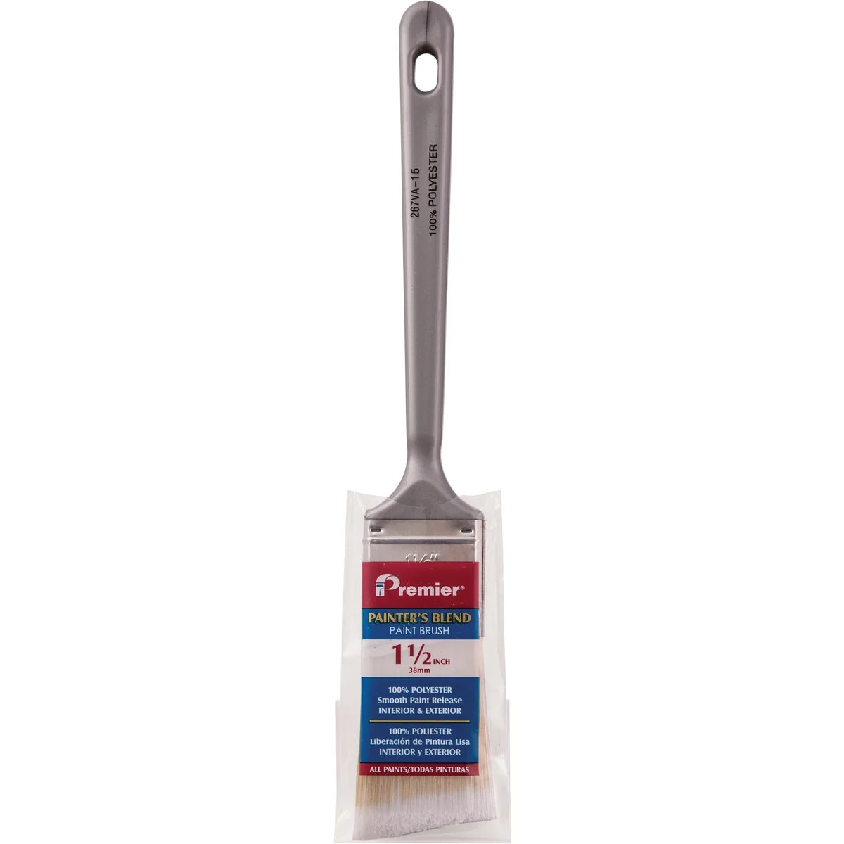 Practical Premier Painter's Blend 1-1 2 In. Angle Sash Paint Brush Fine
