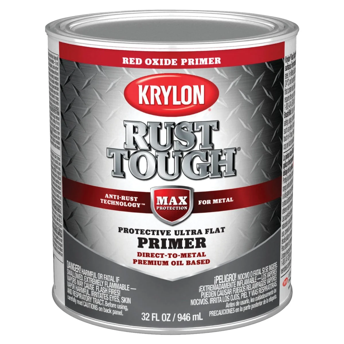 Authentic Valspar Anti Rust Primer Red Oxide 1 Qt. Luxury