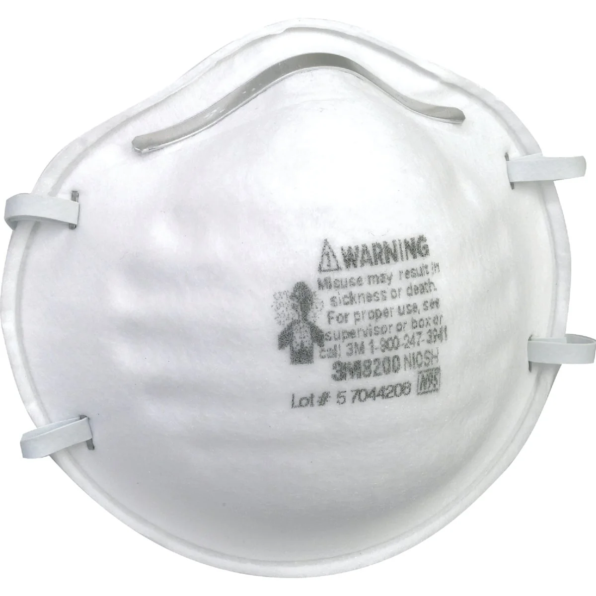 Effective 3M N95 Sanding and Fiberglass Respirator 20-Pack Secure