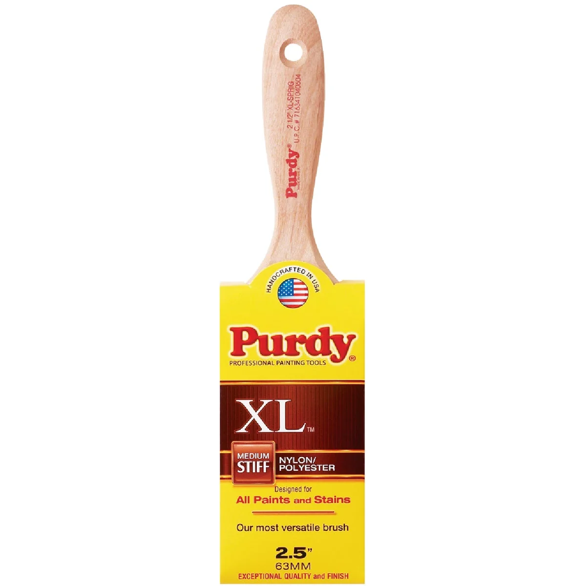 Lightweight Purdy XL Sprig 2-1 2 In. Flat Trim Paint Brush Organic