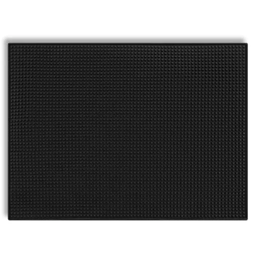Prestigious 1 Pcs Extra Bar Mat 32 X 24 Inch Black Outstanding