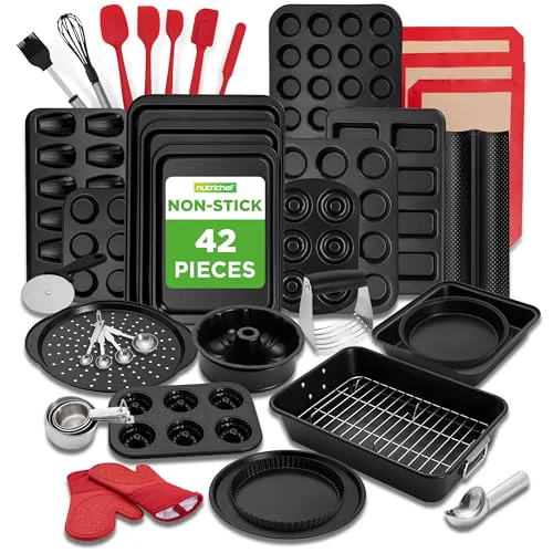 Superior 42 Piece Nonstick Bakeware Set Fine