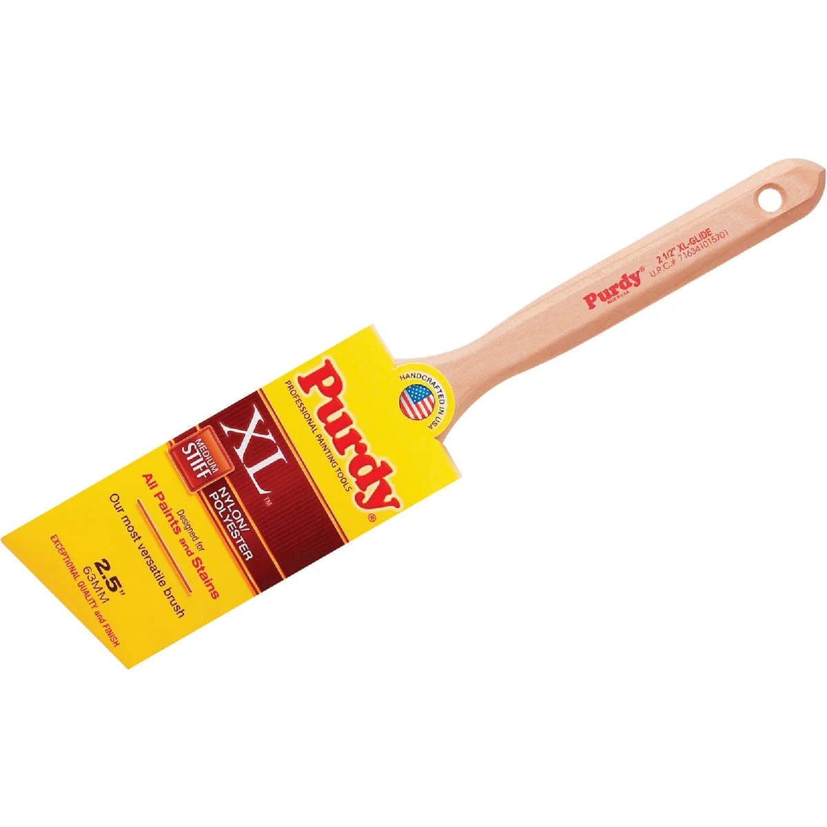 User-Friendly Purdy XL Glide 2-1 2 In. Angular Trim Paint Brush World-Class