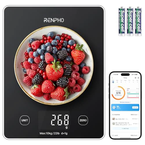 Fine Crafted Smart Food Scale with Nutritional Calculator Advanced